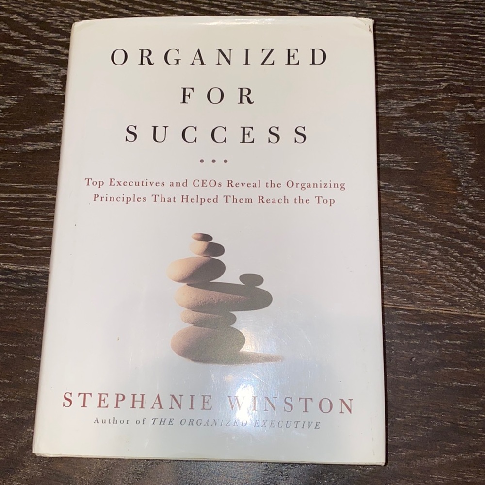 Organized for success
